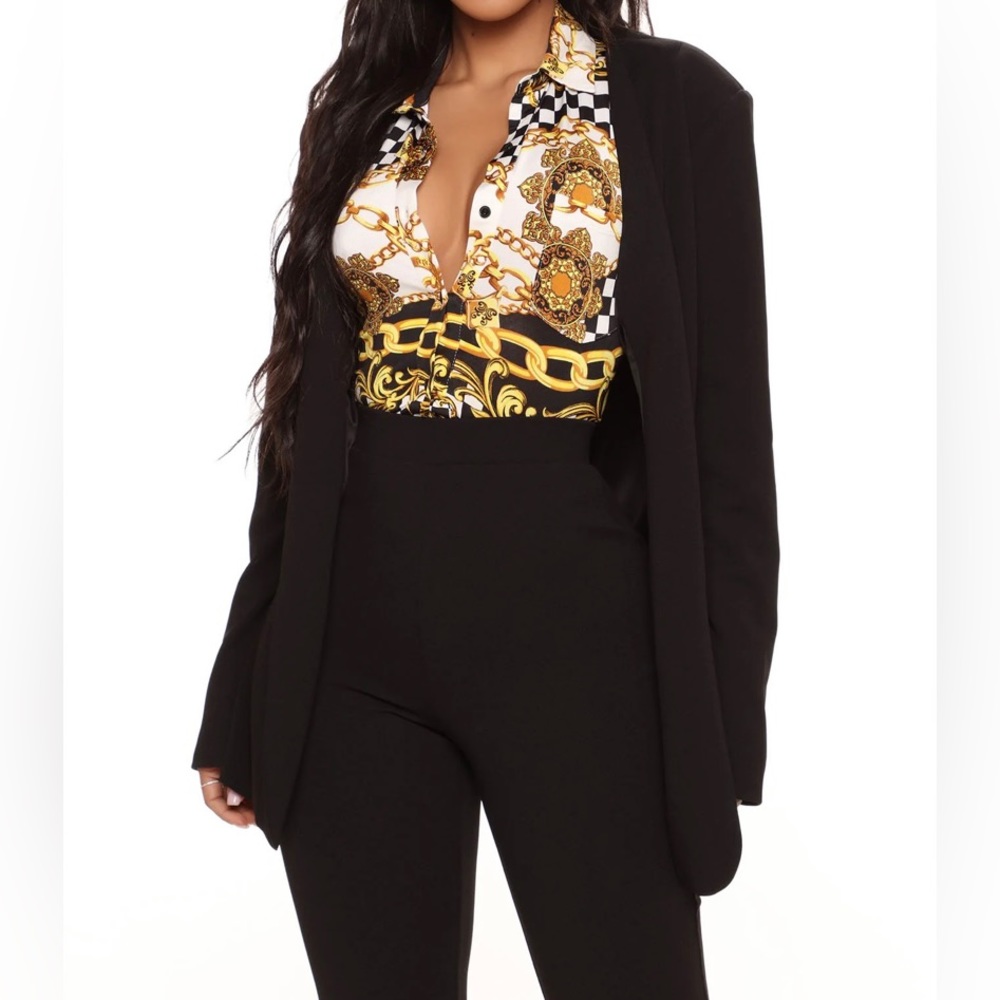 Fashion Nova PAY ME MORE 2- piece Blazer and Pant set